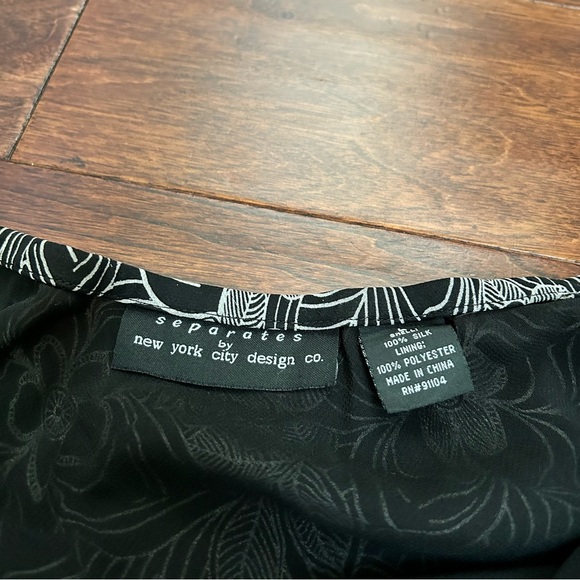 Patterned midi skirt - Picture 5 of 5